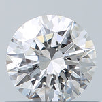 GIA 0.53 Carat Round Brilliant Natural Diamond 鑽石