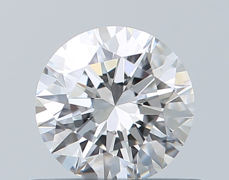 GIA 0.53 Carat Round Brilliant Natural Diamond 鑽石