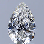 GIA 1 Carat Pear Natural Diamond 鑽石