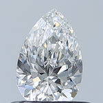 GIA 0.51 Carat Pear Natural Diamond 鑽石