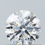GIA 0.51 Carat Round Brilliant Natural Diamond 鑽石