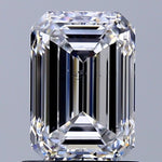 GIA 1.3 Carat Emerald Natural Diamond 鑽石