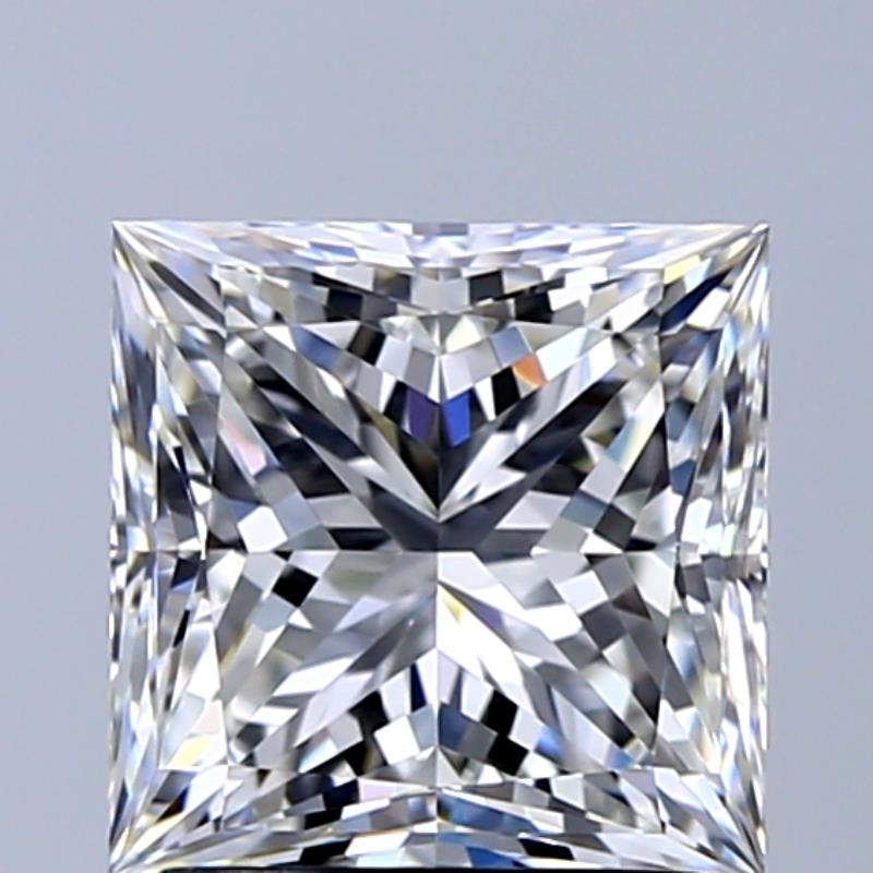GIA 2.03 Carat Princess Cut Natural Diamond 鑽石