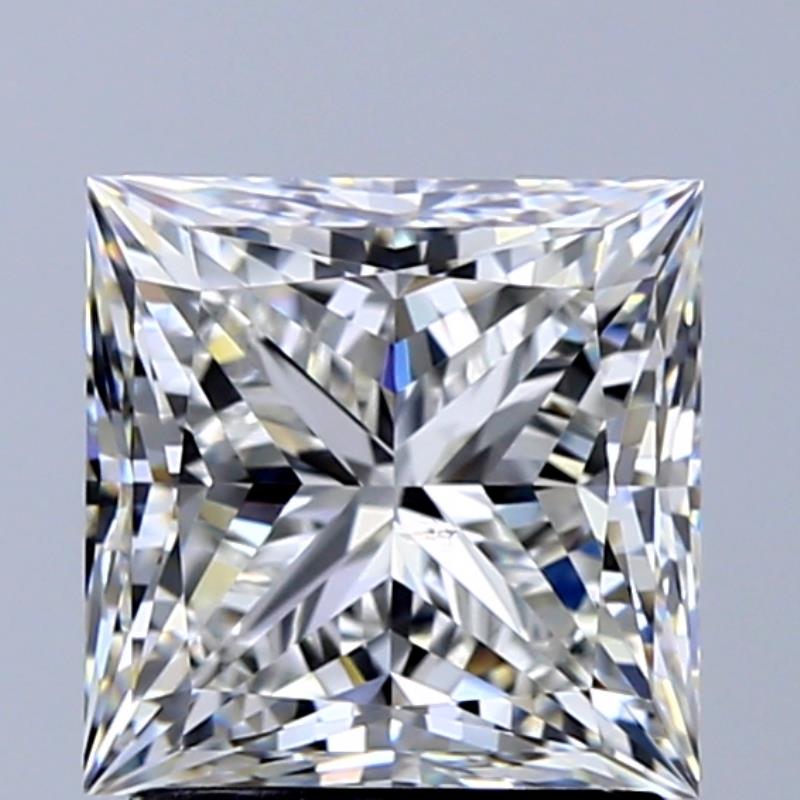 GIA 2.01 Carat Princess Cut Natural Diamond 鑽石