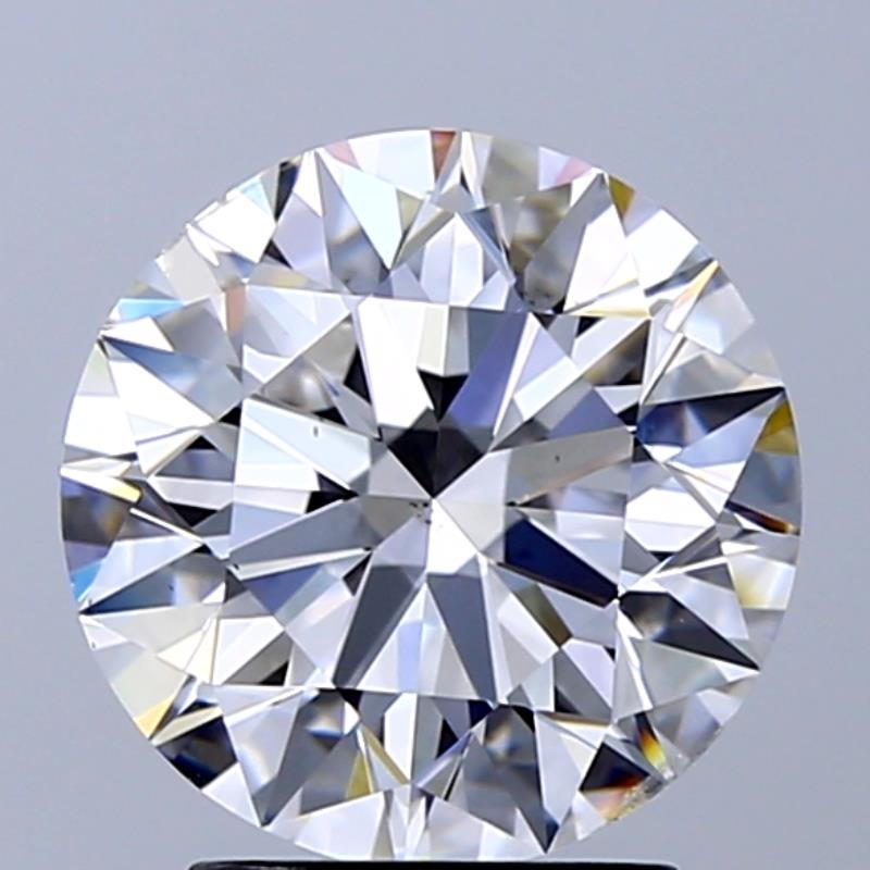 GIA 2.71 Carat Round Brilliant Natural Diamond 鑽石