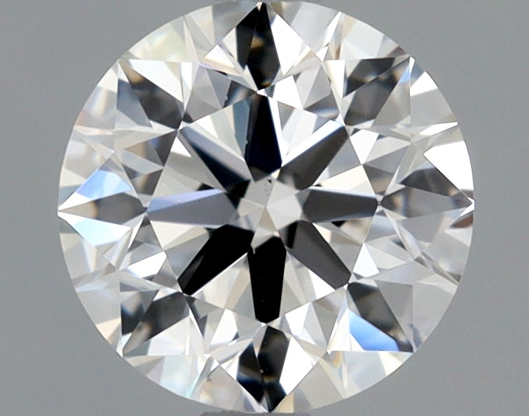 GIA 0.9 Carat Round Brilliant Natural Diamond 鑽石