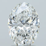 GIA 1.30 Carat Oval Natural Diamond