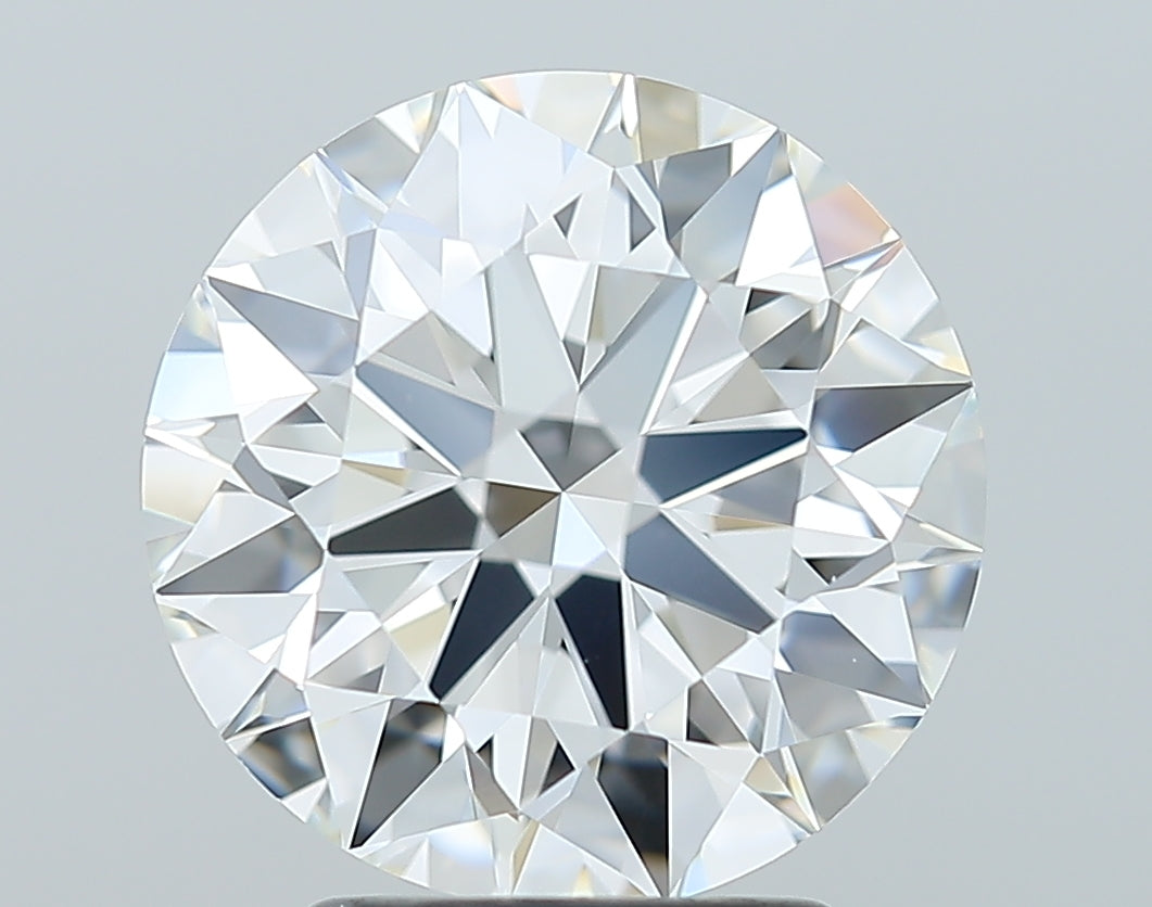 GIA 3.07 Carat Round Brilliant Natural Diamond 鑽石