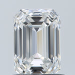 GIA 0.9 Carat Emerald Natural Diamond 鑽石