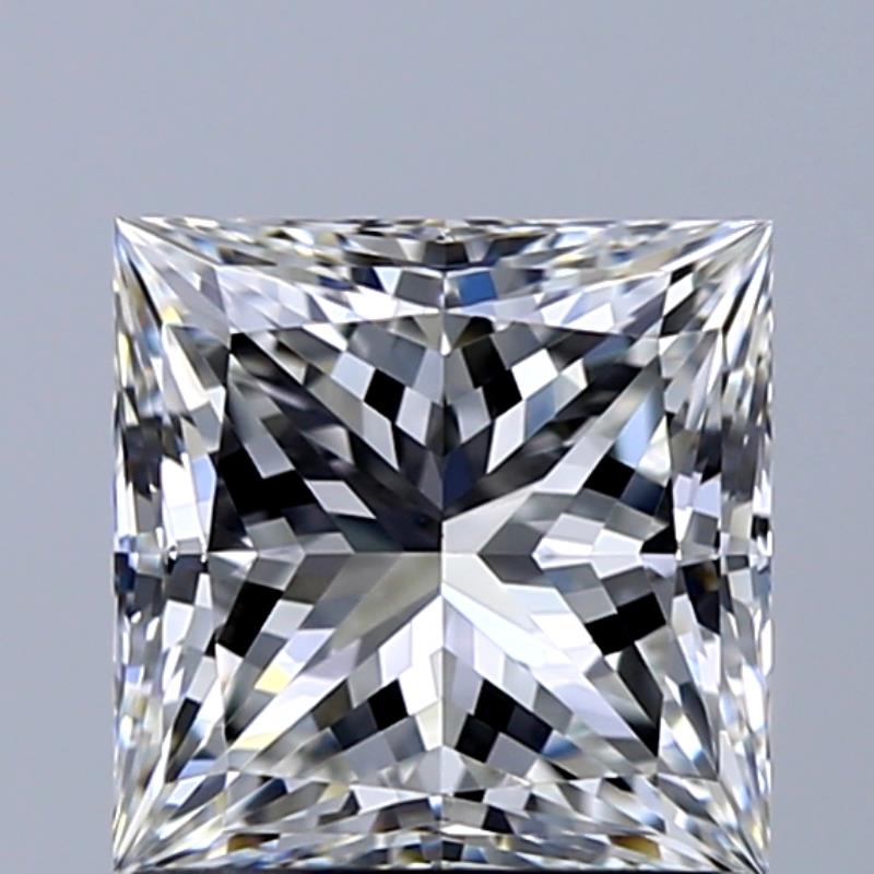 GIA 1.3 Carat Princess Cut Natural Diamond 鑽石