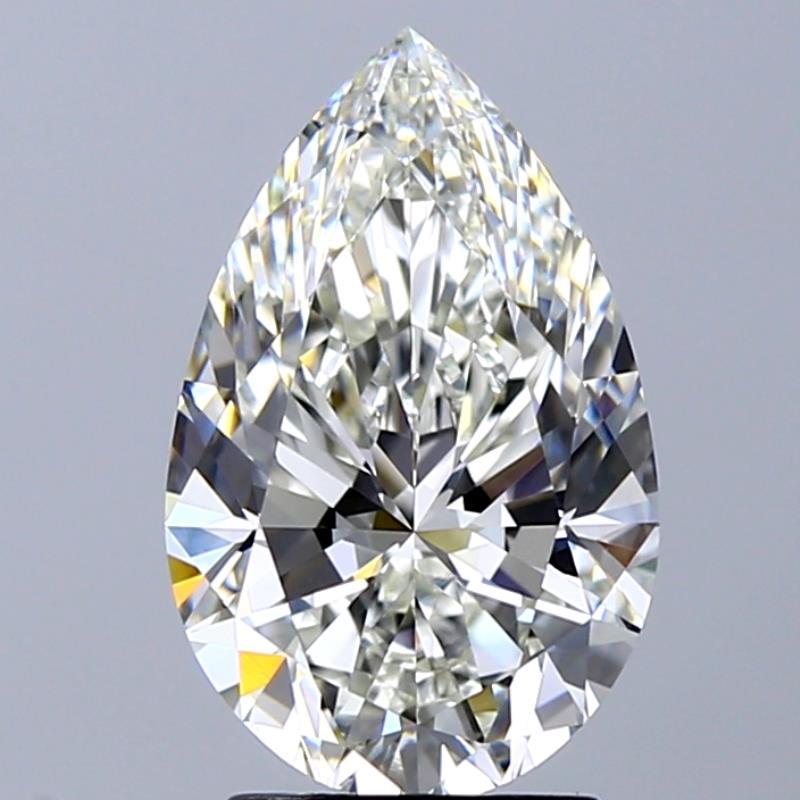 GIA 2.66 Carat Pear Natural Diamond 鑽石