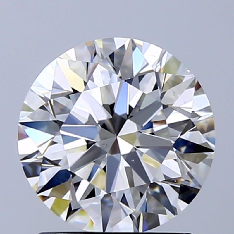 GIA 1.61 Carat Round Brilliant Natural Diamond 鑽石