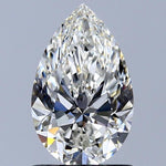 GIA 1 Carat Pear Natural Diamond 鑽石