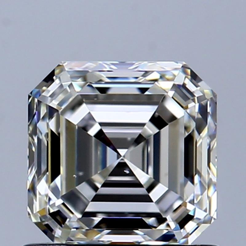 GIA 1.05 Carat Asscher Natural Diamond 鑽石