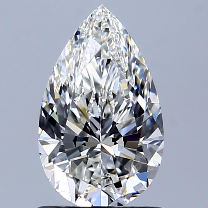 GIA 1 Carat Pear Natural Diamond 鑽石