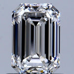 GIA 1.01 Carat Emerald Natural Diamond 鑽石