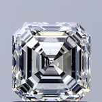 GIA 1.22 Carat Asscher Natural Diamond 鑽石