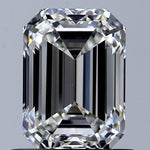 GIA 1 Carat Emerald Natural Diamond 鑽石