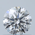 GIA 0.51 Carat Round Brilliant Natural Diamond 鑽石