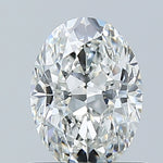 GIA 0.90 Carat Oval Natural Diamond
