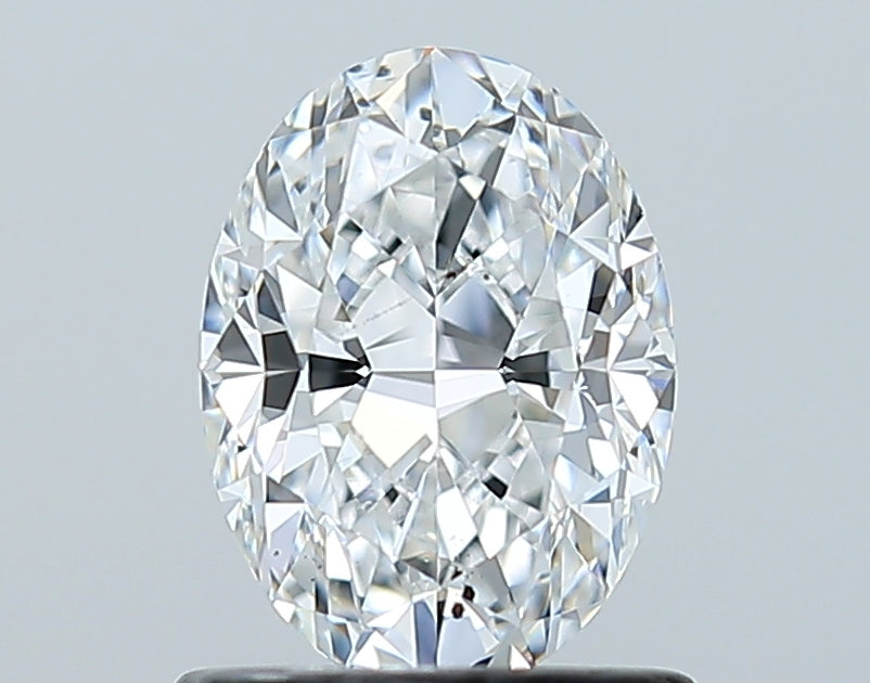 GIA 0.90 Carat Oval Natural Diamond