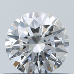 GIA 0.57 Carat Round Brilliant Natural Diamond 鑽石
