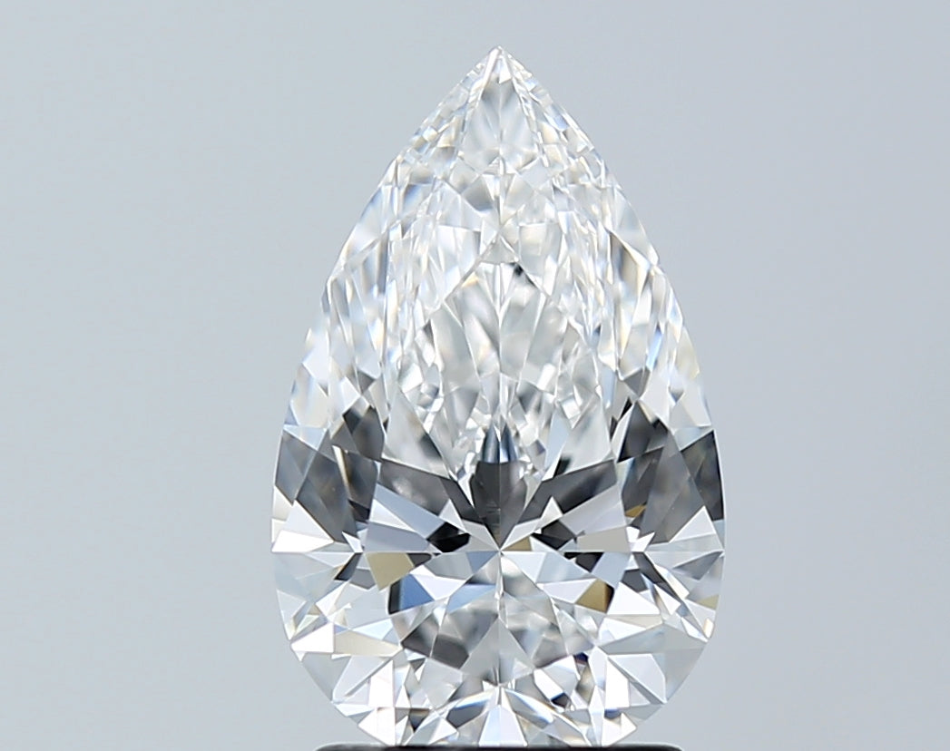 GIA 2.12 Carat Pear Natural Diamond