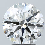 GIA 3.13 Carat Round Brilliant Natural Diamond 鑽石