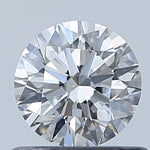 GIA 0.59 Carat Round Brilliant Natural Diamond 鑽石