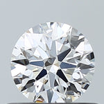 GIA 0.52 Carat Round Brilliant Natural Diamond 鑽石