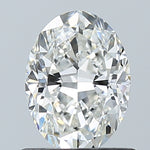 GIA 0.90 Carat Oval Natural Diamond