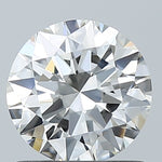 GIA 1 Carat Round Brilliant Natural Diamond 鑽石
