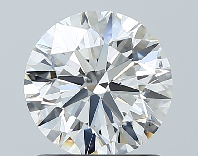 GIA 1.24 Carat Round Brilliant Natural Diamond 鑽石