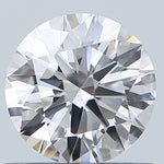 GIA 0.54 Carat Round Brilliant Natural Diamond 鑽石