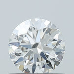 GIA 0.56 Carat Round Brilliant Natural Diamond 鑽石