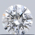 GIA 0.51 Carat Round Brilliant Natural Diamond