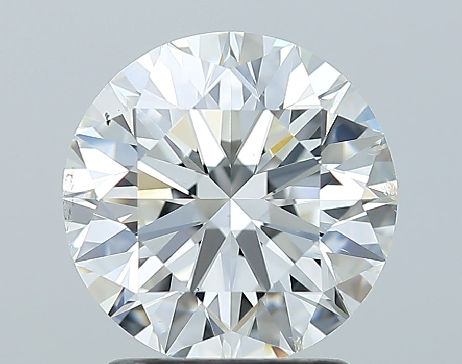 GIA 2.01 Carat Round Brilliant Natural Diamond 鑽石