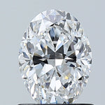 GIA 1.01 Carat Oval Natural Diamond