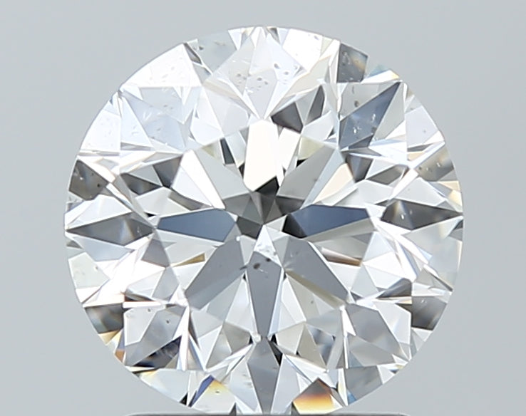 GIA 2 Carat Round Brilliant Natural Diamond 鑽石