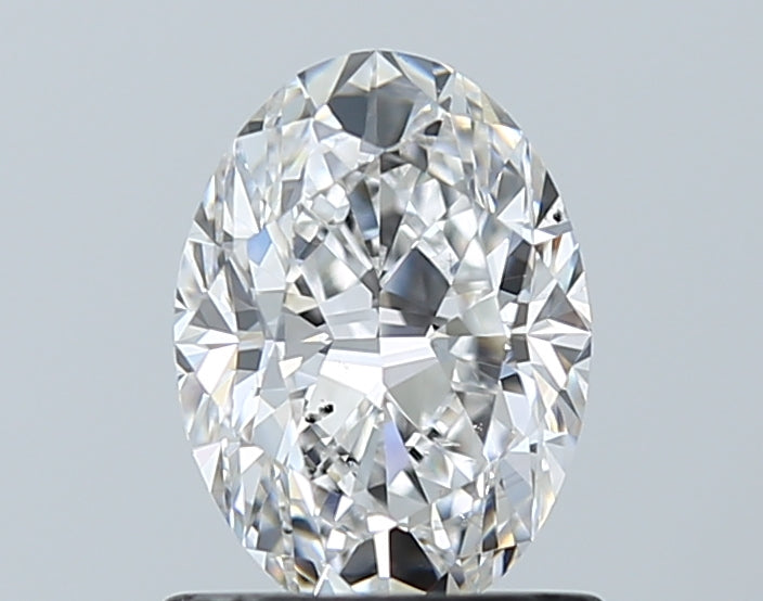 GIA 1.00 Carat Oval Natural Diamond