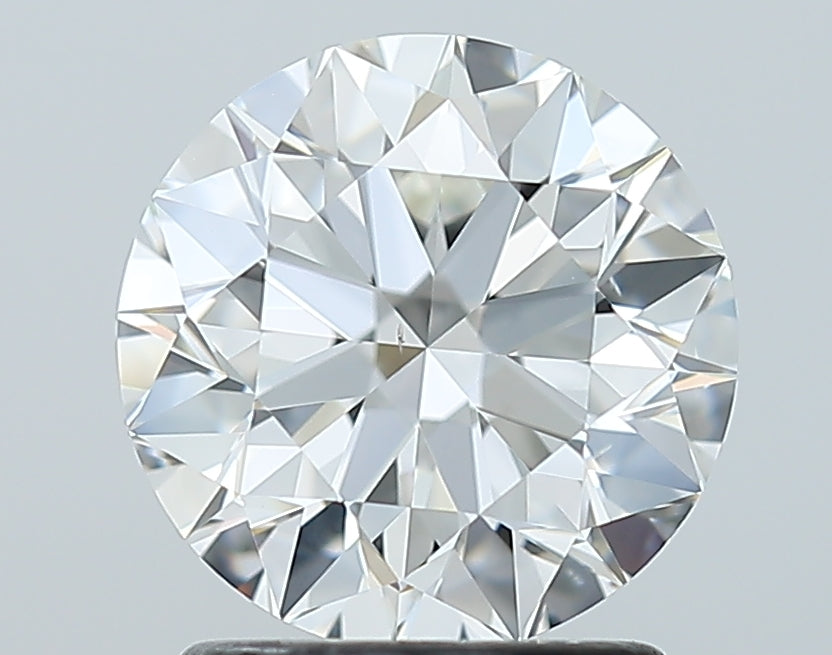 GIA 1.61 Carat Round Brilliant Natural Diamond