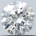 GIA 0.54 Carat Round Brilliant Natural Diamond 鑽石