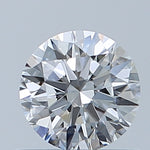 GIA 0.53 Carat Round Brilliant Natural Diamond 鑽石