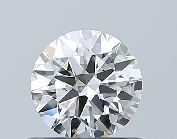 GIA 0.50 Carat Round Brilliant Natural Diamond