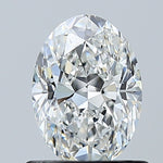 GIA 0.90 Carat Oval Natural Diamond