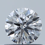 GIA 0.55 Carat Round Brilliant Natural Diamond 鑽石