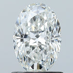 GIA 0.91 Carat Oval Natural Diamond