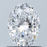 GIA 0.90 Carat Oval Natural Diamond