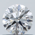 GIA 0.56 Carat Round Brilliant Natural Diamond 鑽石