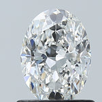 GIA 0.90 Carat Oval Natural Diamond